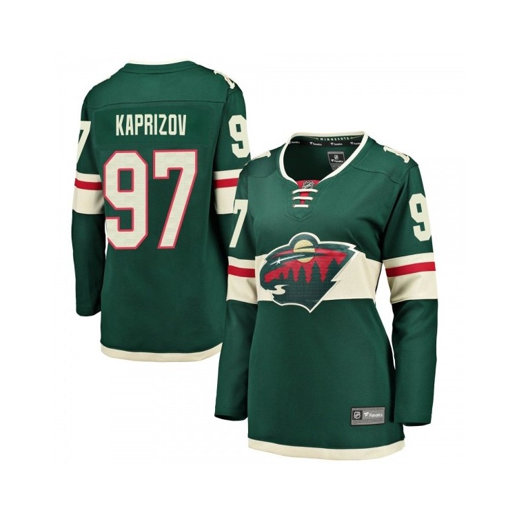 Kirill Kaprizov Minnesota Wild Fanatics Breakaway Home Jersey - Women's Green