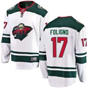 Marcus Foligno Minnesota Wild Fanatics Breakaway Away...