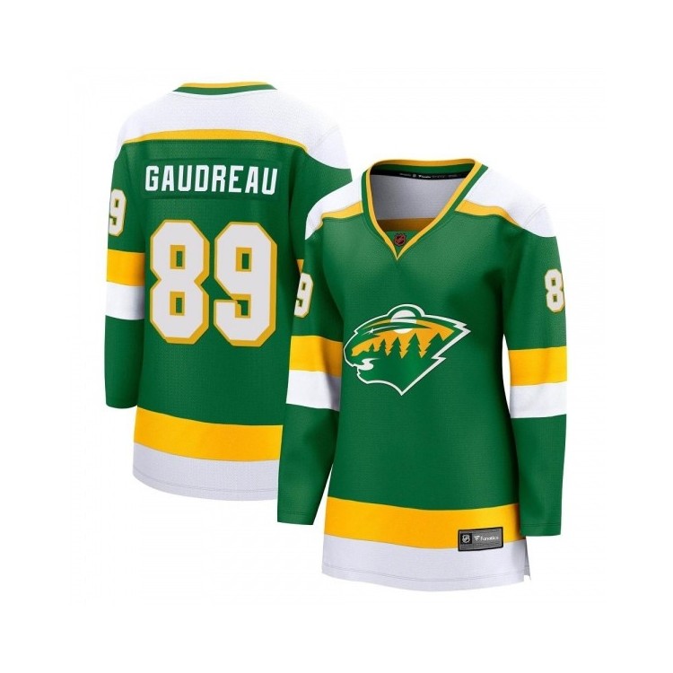 Women's Frederick Gaudreau Special Edition 2.0 Jersey - Minnesota Wild Fanatics Breakaway Green NHL