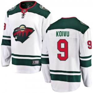 Youth Mikko Koivu Minnesota Wild Fanatics Breakaway White...