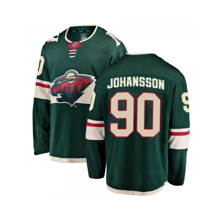 Youth Marcus Johansson Fanatics Breakaway Hockey Jersey - Minnesota Wild NHL Home Green Kids