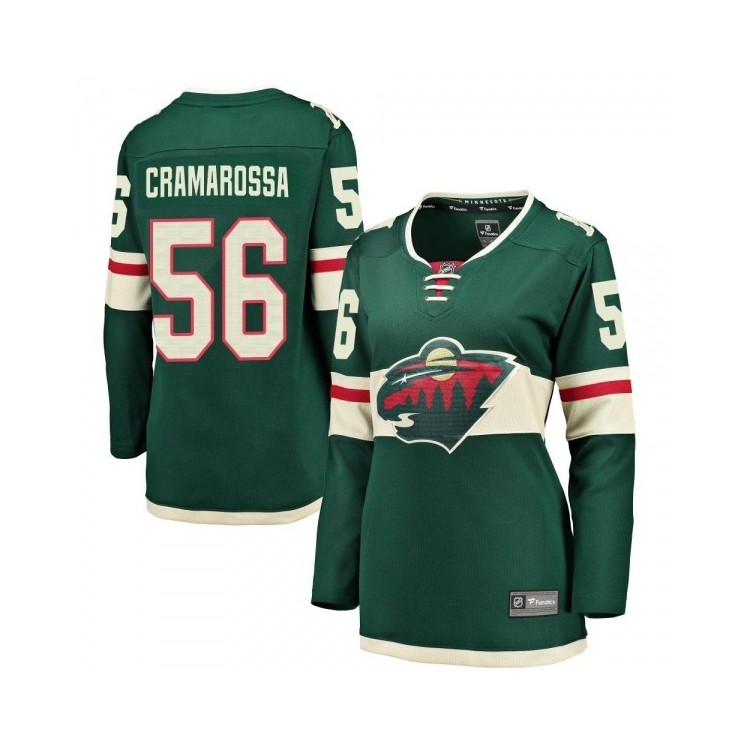 Women's Joseph Cramarossa Fanatics Breakaway Hockey Jersey - Minnesota Wild NHL Home Green
