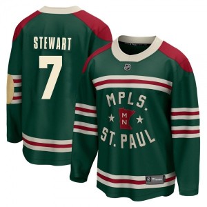 Men’s Authentic Chris Stewart Minnesota Wild Fanatics...