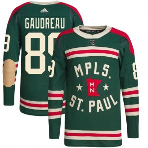Youth Frederick Gaudreau Minnesota Wild Adidas 2022...