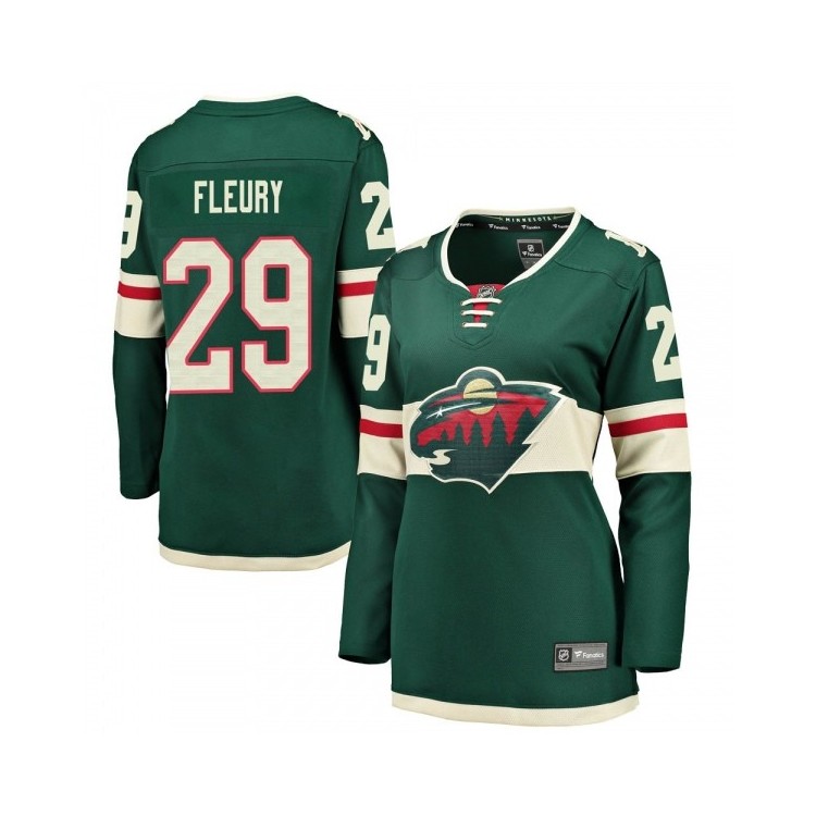 Marc-Andre Fleury Minnesota Wild Fanatics Breakaway Home Jersey - Women's Green