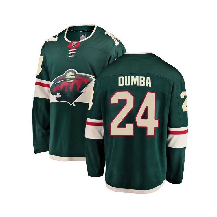 Matt Dumba Minnesota Wild Fanatics Breakaway Home Jersey - Men's Green