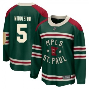 Youth Jon Merrill Minnesota Wild Adidas 2022 Winter...
