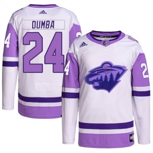 Youth Matt Dumba Minnesota Wild Adidas Hockey Fights...