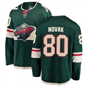 Men's Pavel Novak Minnesota Wild Fanatics Branded Home...