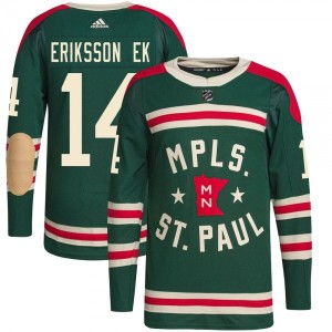 Joel Eriksson Ek Minnesota Wild Adidas 2022 Winter...