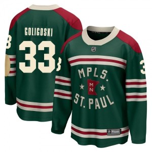 Breakaway Green Youth Alex Goligoski Winter Classic...