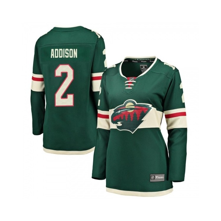 Women's Breakaway Green Calen Addison Fanatics Home Jersey - Wild Gear, Discount