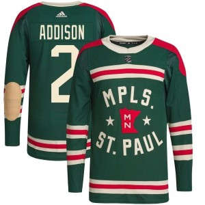 Men's 2022 Winter Classic Calen Addison Adidas Jersey -...