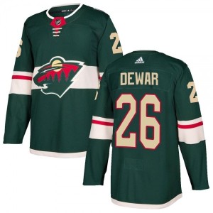 Youth Authentic Green Connor Dewar Adidas Jersey -...