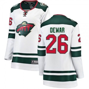 Breakaway White Women's Connor Dewar Fanatics Away Jersey...