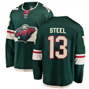 Youth Breakaway Green Sam Steel Fanatics Home Jersey -...