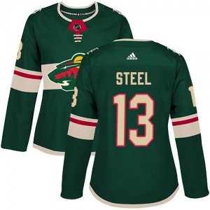 Women's Sam Steel MN Jersey Adidas Home Jersey -...