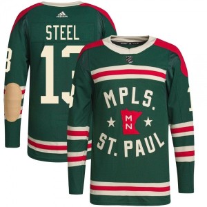 Discount Men's Sam Steel Minnesota Wild Adidas 2022...