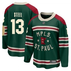Men's Sam Steel Minnesota Wild Fanatics Branded 2022...