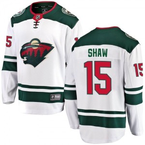 Youth Mason Shaw Minnesota Wild Fanatics Branded Away...