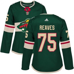 Women's Ryan Reaves Minnesota Wild Adidas Home Retro...