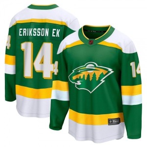 Men's Joel Eriksson Ek Minnesota Wild Fanatics Branded...