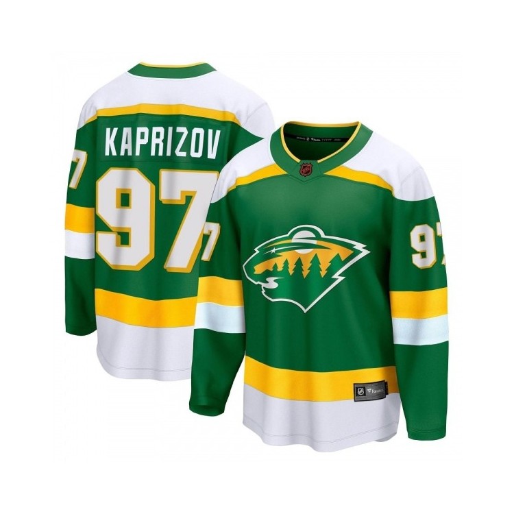 Men's Kirill Kaprizov Minnesota Wild Fanatics Branded Special Edition 2.0 Jersey - Breakaway Green