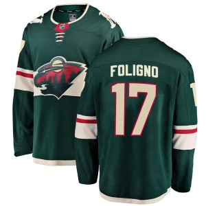 Youth Marcus Foligno Ice Hockey Apparel - Minnesota Wild...