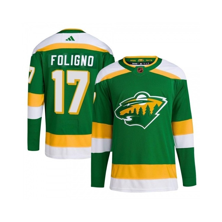 Hot Sale Youth Marcus Foligno Minnesota Wild Adidas Reverse Retro 2.0 Jersey - Authentic Green