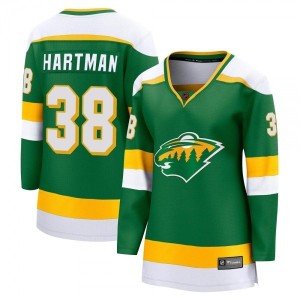 Women's Ryan Hartman MN Jersey Fanatics Branded Special...