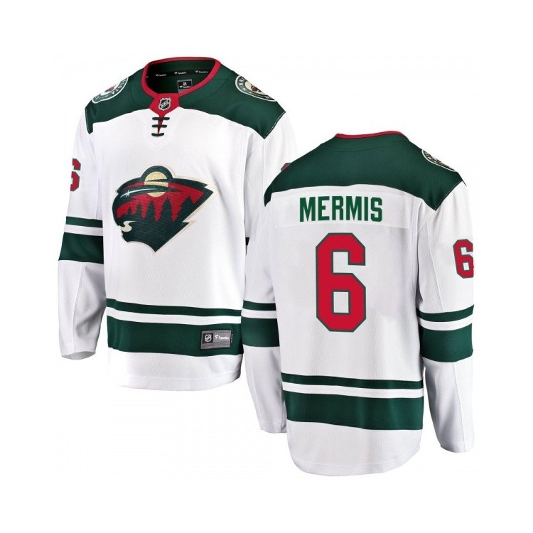 Men's Dakota Mermis MN Jersey Fanatics Branded Away Jersey - Breakaway White