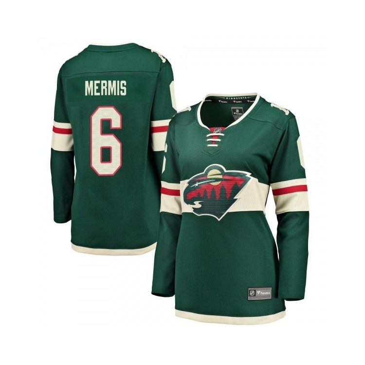 Women's Dakota Mermis Minnesota Wild Fanatics Branded Home Jersey - Breakaway Green