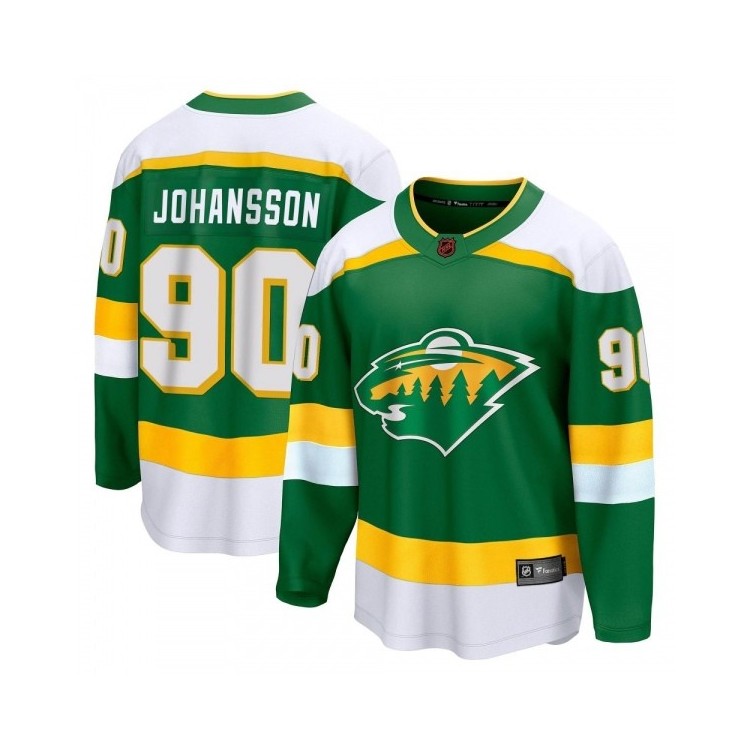 Youth Marcus Johansson Minnesota Wild Fanatics Branded Special Edition 2.0 Jersey - Breakaway Green