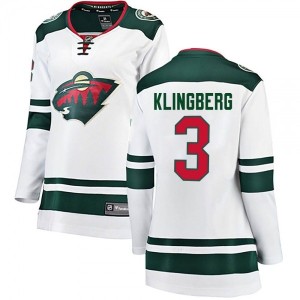 Women's John Klingberg MN Jersey Fanatics Branded Away...