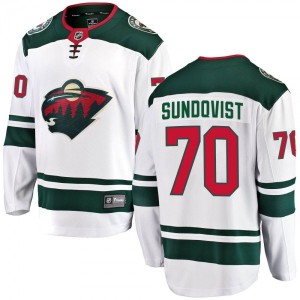 Youth Oskar Sundqvist MN Jersey Fanatics Branded Away...