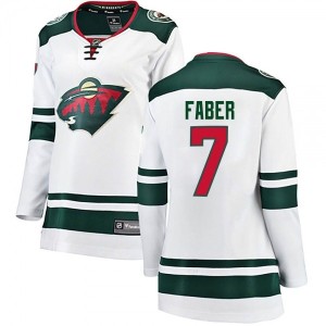 Women's Brock Faber Minnesota Wild Fanatics Branded Away...