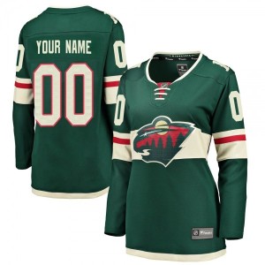 Women's Custom Pro Hockey Jersey - Minnesota Wild...